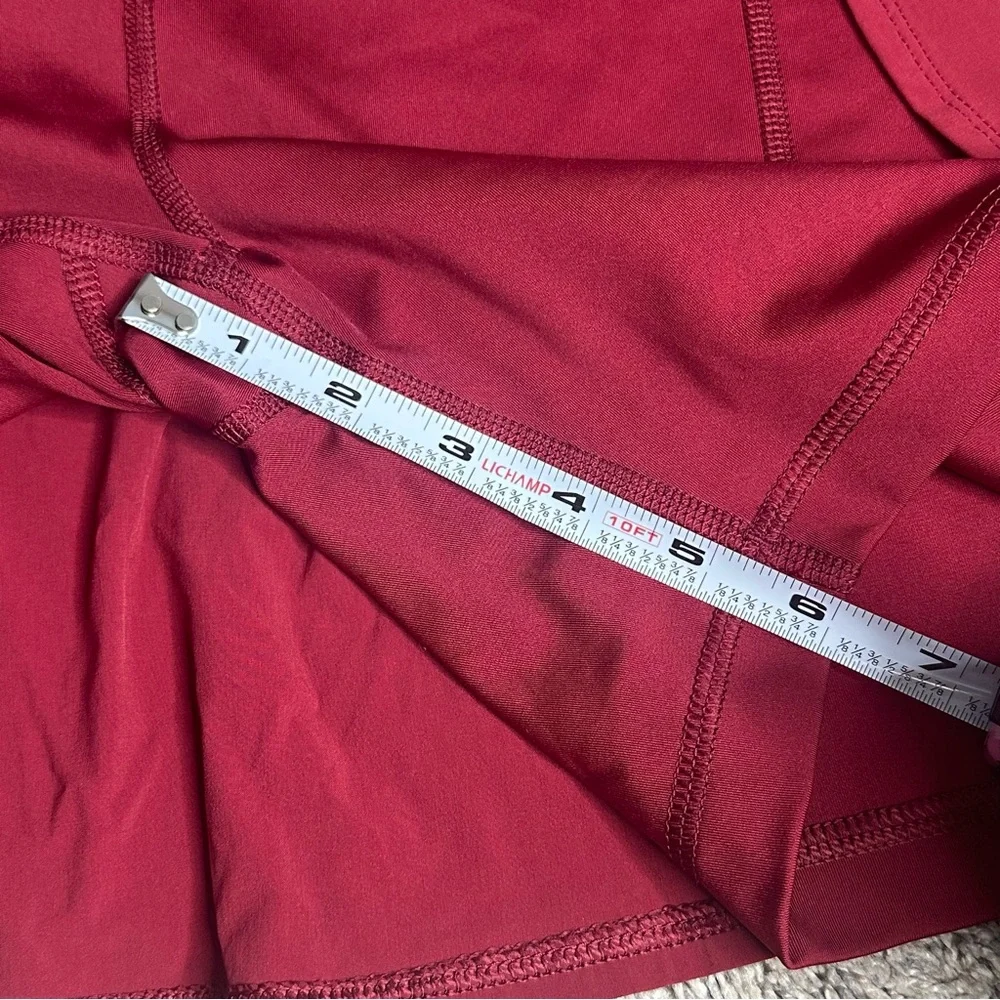 Fjällräven Abisko Midsummer Skort EU 36 US 27 28 4 6 maroon athletic Gorpcore - Picture 10 of 16